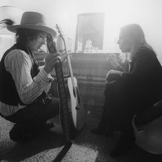 Joni Mitchell & Bob Dylan